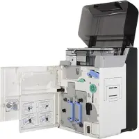 Evolis Avansia Imprimante de cartes plastiques Sublimation thermique/Résine Transfert thermique Couleur (600 dpi), Imprimante d'étiquettes, Noir