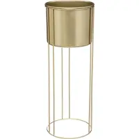 Atmosphera Set x 2 Pot Métal Doré Art Max H 58
