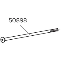 Thule 50898 Tige Filtee Pour 972-