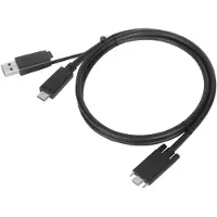 Targus ACC1135GLX Câble USB 1,8 m USB 3.2 Gen 1 (3.1 Gen 1) USB C Noir (ACC1135GLX)