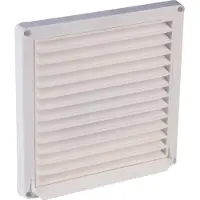 Wallair Grille à lamelles Wallair N32812 12.5 cm plastique