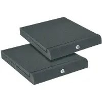 Adam hall Stands Pad Eco Charcoal Mousse d'isolation d'enceinte