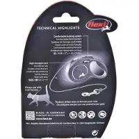 Flexi CAT Classic corde XS, 3m, bleu max 8kg (XS, Chat, Promenade)
