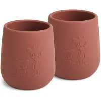 Usorteret Abel Silicone Cup 2-Pack - acajou (NU112)