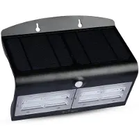 V-TAC Applique solaire - IP65 Waterproof - Noir - 8W - 850 lumens - 4000K