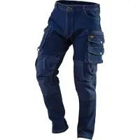 GRUPA TOPEX Pantalon de travail en denim, genoux renforcés, taille XXXL