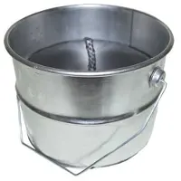 Artpol Lysspand Braendetid 50 timer Blank med Sort fyld Udendørsbrug,2 stk/krt (2 pcs)