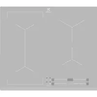 Electrolux Eiv63440bs 60 Cm Induction Hob 4 Burners Clair,Argenté