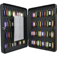 Pavo - Armoire à clés - Basic - 80 crochets - Gris foncé