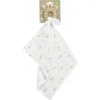 Sophie La Girafe Natural Hevea Dentition Ring+100% Hevea 100% Biological Cotton 40x40 Cm Beige Enfants