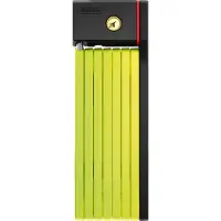 ABUS Serrure pliante - - uGrip BORDO 5700-100 LM SH - 8 barres acier 5 mm - 100 cm - Vert (Lime)
