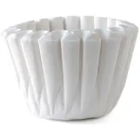 Multi Skålfilter Ø250/90 mm Hvid,4 pk x 250 stk/krt, Machine à café : accessoires, Blanc