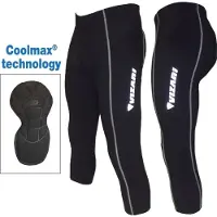 Vizari Sport Pantalon de vélo pour femmes, longueur 3/4, taille XS
