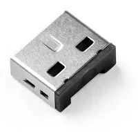 Smartkeeper Basic "USB-A Port" bloqueur 6 pcs + clé noir, Sécurité notebook, Noir
