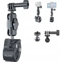 Telesin Crab Claw Clamp Mount