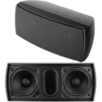 Omnitronic OD22 Haut-parleur mural 8Ohm (1 pièce), Enceinte encastrable, Noir