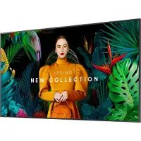 Samsung QB43C Digital signage flat panel 109.2 cm (43") LCD Wi-Fi 350 cd/m² 4K Ultra HD Black Built-in processor Tizen 7.0 16/7