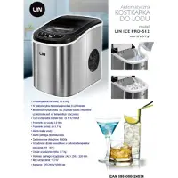 LIN Machine à glaçons portable ICE PRO-S12 argent