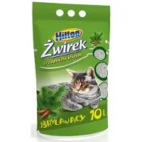Hilton Litière agglomérante Bentonit pour chats des bois - 10 l (Absorption rapide, Agglomérant, 7.45 kg)