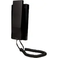 ORNO Uniphone pour l'extension des interphones de la série FORNAX, noir (Filaire)