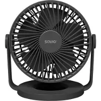 Savio AD-01 ventilateur domestique Noir