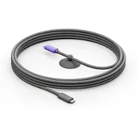 Logitech 952-000195 câble USB USB 3.2 Gen 2 (3.1 Gen 2) 5 m USB C Graphite, Violet