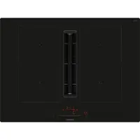 Siemens iQ500 ED711HQ26E plaque Noir Intégré 70 cm Plaque avec zone à induction 4 zone(s) Hotte intégrée