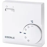 Eberle Thermostat d'ambiance encastré 5 à, Thermostat, Blanc