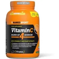 Named Sport C-vitamin 4 Blend Tablets Neutral Flavour 90 Units Multicolore