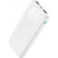 JOYROOM Powerbank 10 000 mAh - Charge rapide 2,4A - 3 ports - Blanc KP35163