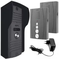Eura INTERPRÈTE " ADP-51A3 "DIFESA" - 1-famille 2 postes domestiques interphone grap