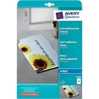 Avery Zweckform - film pour imprimantes jet d'encre, A4