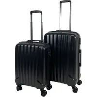 Bongout Bon Goût Milano Hardcase 2 pak trolleysaet sort, Valise, Noir