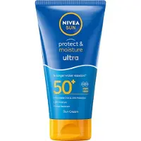 Nivea Sun Protect & Moisture Ultra Sun Cream Lotion SPF 50+ 150ml (SPF 50+, 150 ml)
