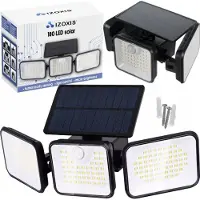 Izoxis Lampe solaire 180 LED 24889