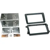 ACV 391320-10 Cache-radio Seat / Skoda / VW, rubber touch (2 DIN)