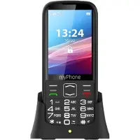 Myphone HALO 4 LTE Cradle (Black) Single SIM 3.5" TFT 320x480/128MB/64MB RAM/SD Card/4G LTE