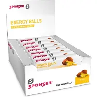 Sponser Sport Food Boîte De Barres énergétiques Balls Mango 45g 18 Unités