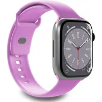 Puro Bracelet ICON pour Apple Watch 38-40-41mm (Silicone), Sangles de montre, Pink