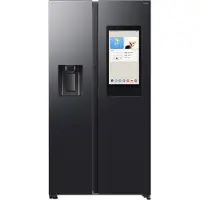 Samsung RS90F67BEFEF Réfrigérateur-congélateur side-by-side, AI Réfrigérateur avec compartiment congélation