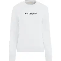 GUESS Sweat-shirt noir / blanc