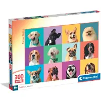 Clementoni CLE puzzle 300 SuperKolor Funny Faces 21739