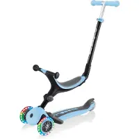Globber Trottinette Globber Go Up Foldable Plus Lights Sky Blue