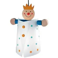 Niermann Standby 192 Prince Lampe Suspendue Pour Enfants Plastique Bois 60 Watts