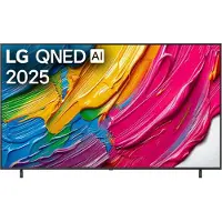 LG QNED AI 86QNED80A6A, 2.18 m (86"), 3840 x 2160 px, QNED, Smart TV, Wi-Fi, Noir