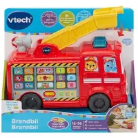 Vtech Rescue Buddies Fire Engine Truck Rouge Enfants