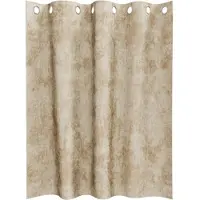 vidaXL Rideaux en velours avec tringles 2 pièces Crème 140 x 140 cm Velours