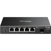 TP-LINK Switch Omada 6-Port Gigabit, 5 porturi RJ45 Gigabit, 4 porturi PoE, 63W PoE, 12 Gbps