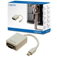 2Direct Mini DisplayPort vers VGA (Mini DP, 9 cm), Adaptateur données + vidéo, Blanc
