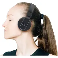 Renkforce RF-BTK-100 Casque d'écoute Bluetooth Schwarz, Grau Casque d'écoute, Faltbar